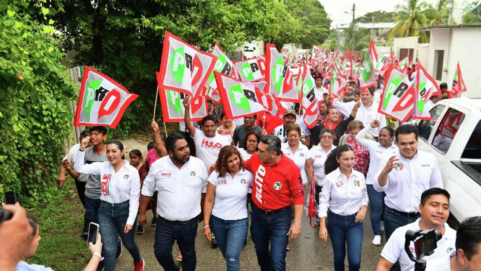 El dirigente nacional del PRI, Alejandro Moreno