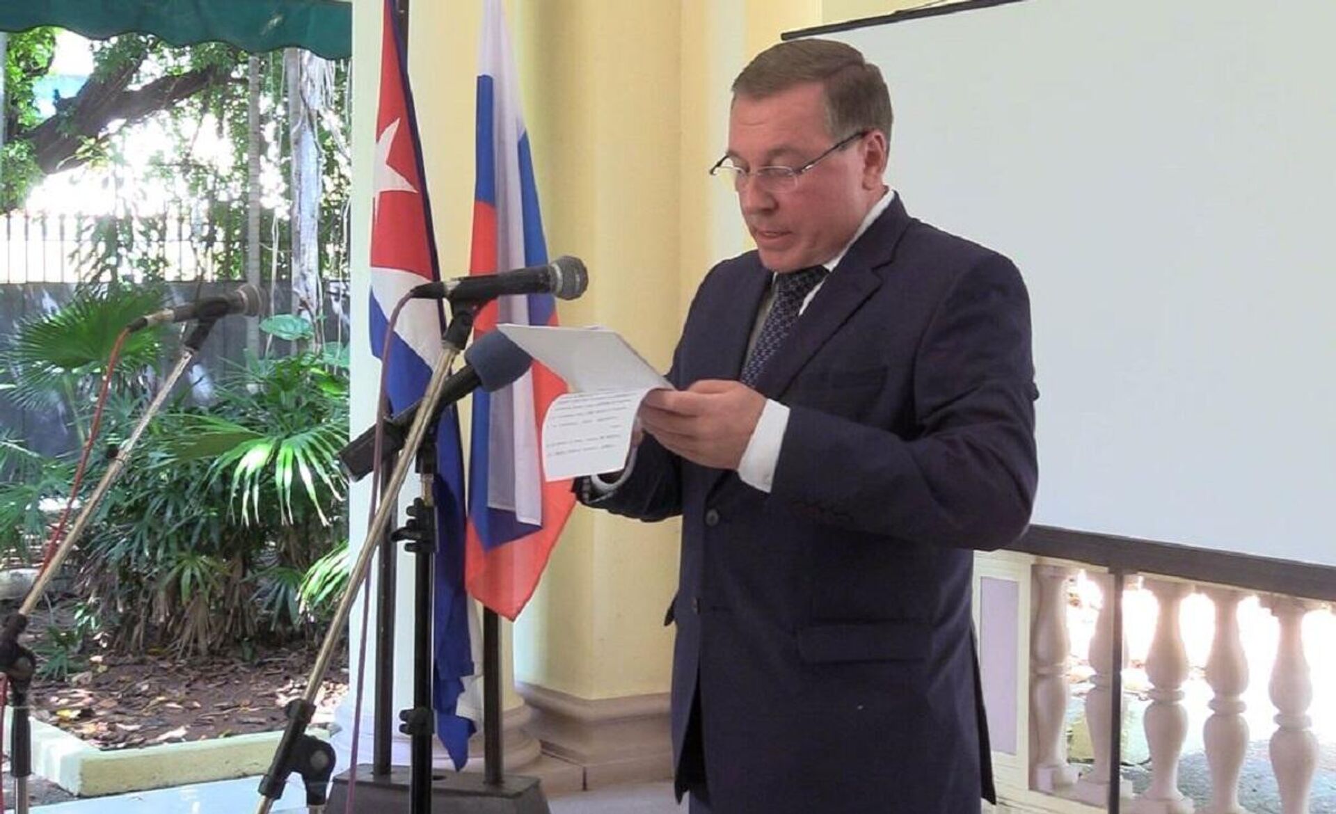 Embajador de Rusia en Cuba, Andréi Guskov - Sputnik Mundo, 1920, 15.06.2022
