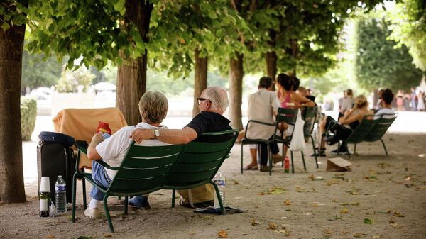 Calor en Francia (imagen referencial) - Sputnik Mundo