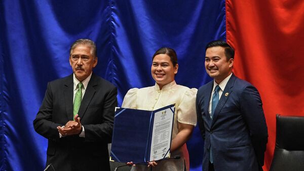  Sara Duterte Carpio, hija del mandatario de Filipinas, Rodrigo Duterte - Sputnik Mundo