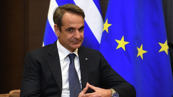 El jefe del Gobierno griego, Kyriakos Mitsotakis - Sputnik Mundo