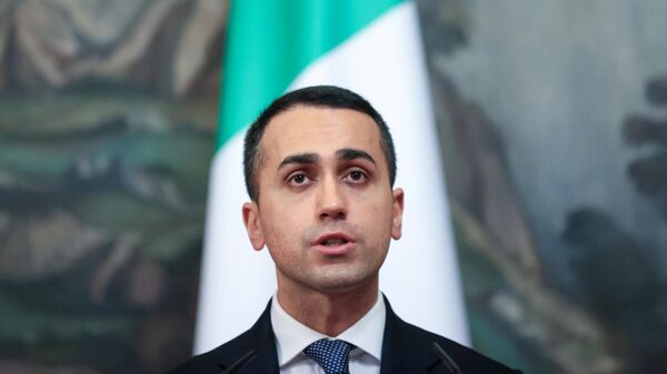 Luigi Di Maio, ministro de Exteriores italiano - Sputnik Mundo