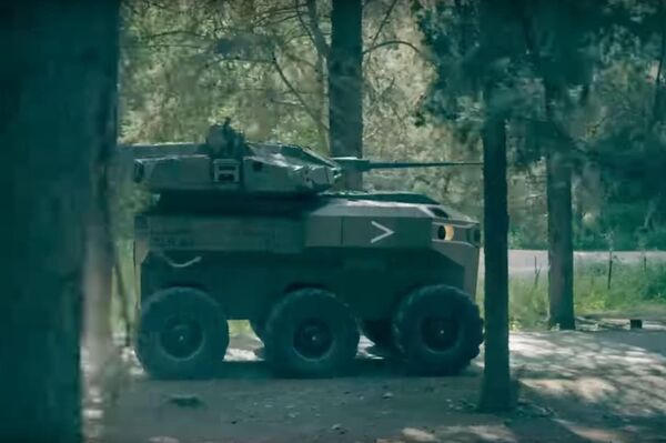 Vehículo blindad robotizado ROBUST - Sputnik Mundo