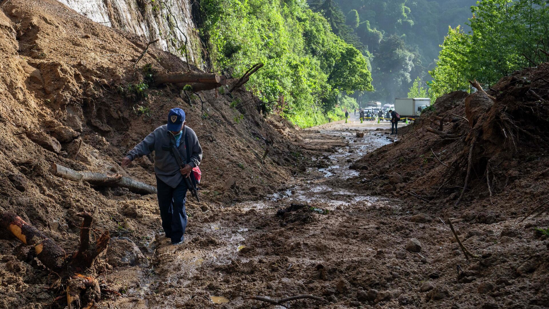 Consecuencias de las lluvias torrenciales en Guatemala Consecuencias de las lluvias torrenciales en Guatemala - Sputnik Mundo, 1920, 22.06.2022