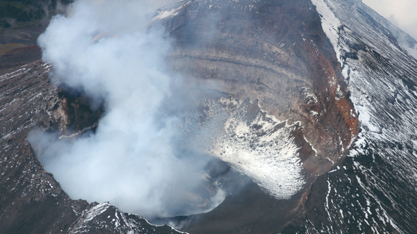 Volcán Popocatépetl - Sputnik Mundo