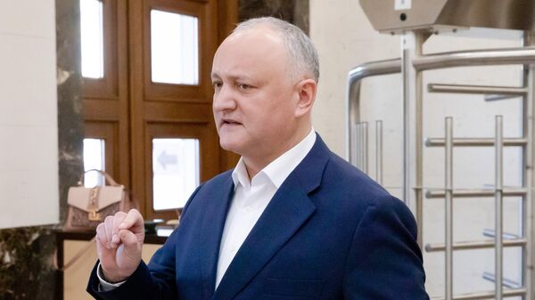  Igor Dodon, el expresidente moldavo  - Sputnik Mundo