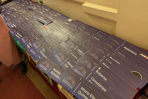 Último pleno de la Convención Constitucional chilena Último pleno de la Convención Constitucional chilena - Sputnik Mundo