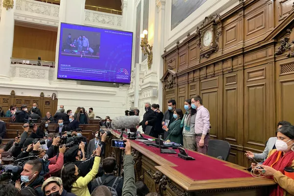 Último pleno de la Convención Constitucional chilena Último pleno de la Convención Constitucional chilena - Sputnik Mundo