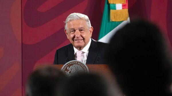 Andrés Manuel López Obrador, presidente de México - Sputnik Mundo