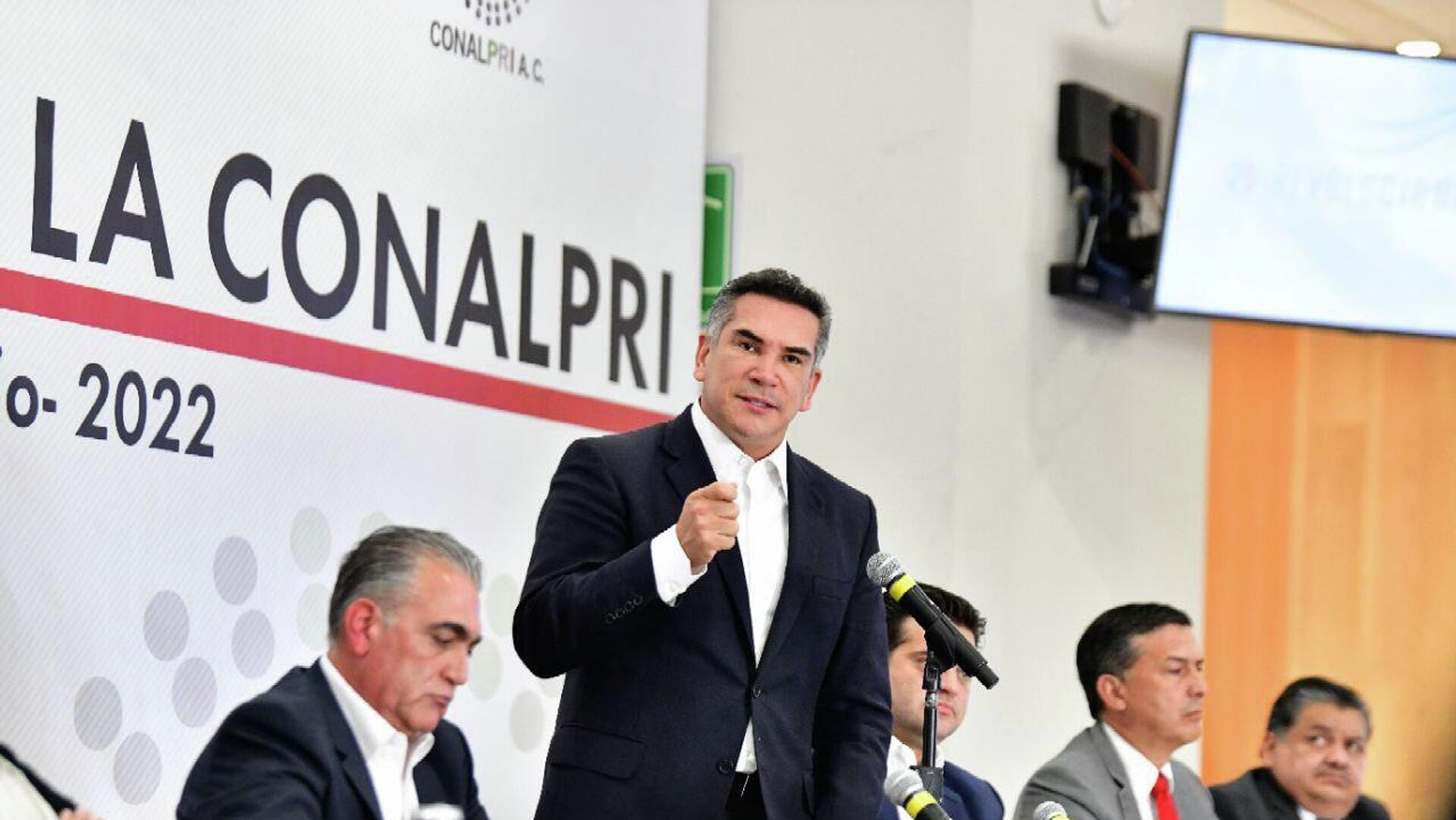 Alejandro Moreno, presidente del PRI Alejandro Moreno, presidente del PRI - Sputnik Mundo, 1920, 29.06.2022