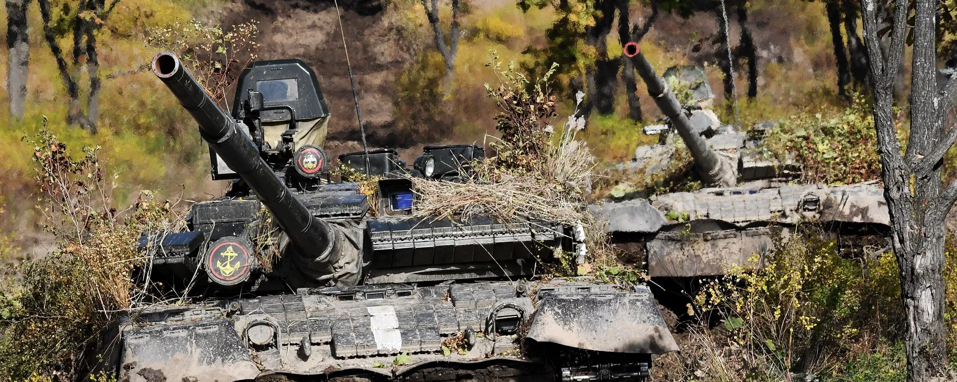 Un tanque T-80BV Un tanque T-80BV - Sputnik Mundo, 1920, 10.09.2023
