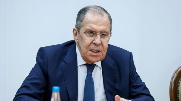 Serguéi Lavrov, el ministro de Exteriores de Rusia - Sputnik Mundo