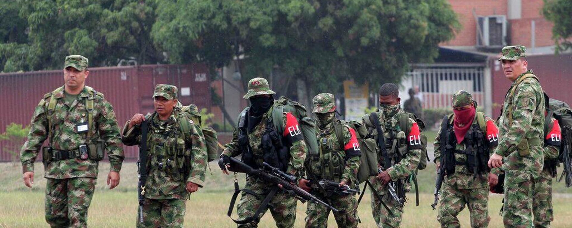 La guerrilla colombiana Ejército de Liberación Nacional (ELN) (archivo) - Sputnik Mundo, 1920, 05.04.2023