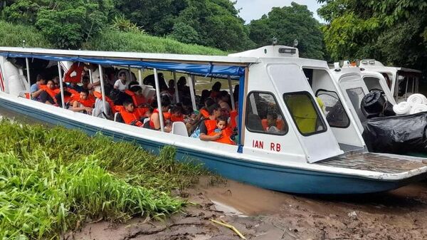 Evacuación en Costa Rica - Sputnik Mundo