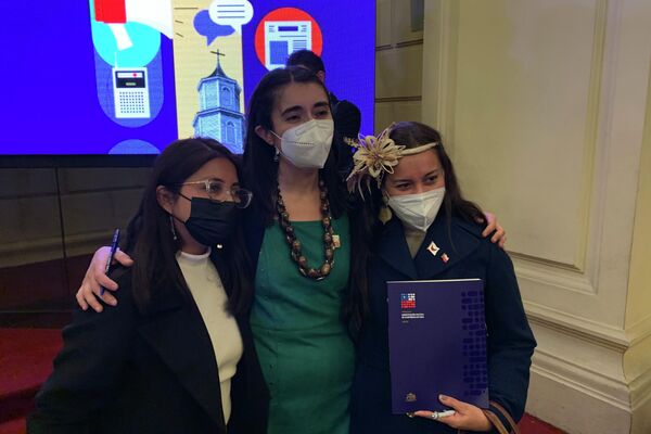 La presidenta de la Convención constitucional de Chile, María Elisa Quinteros - Sputnik Mundo