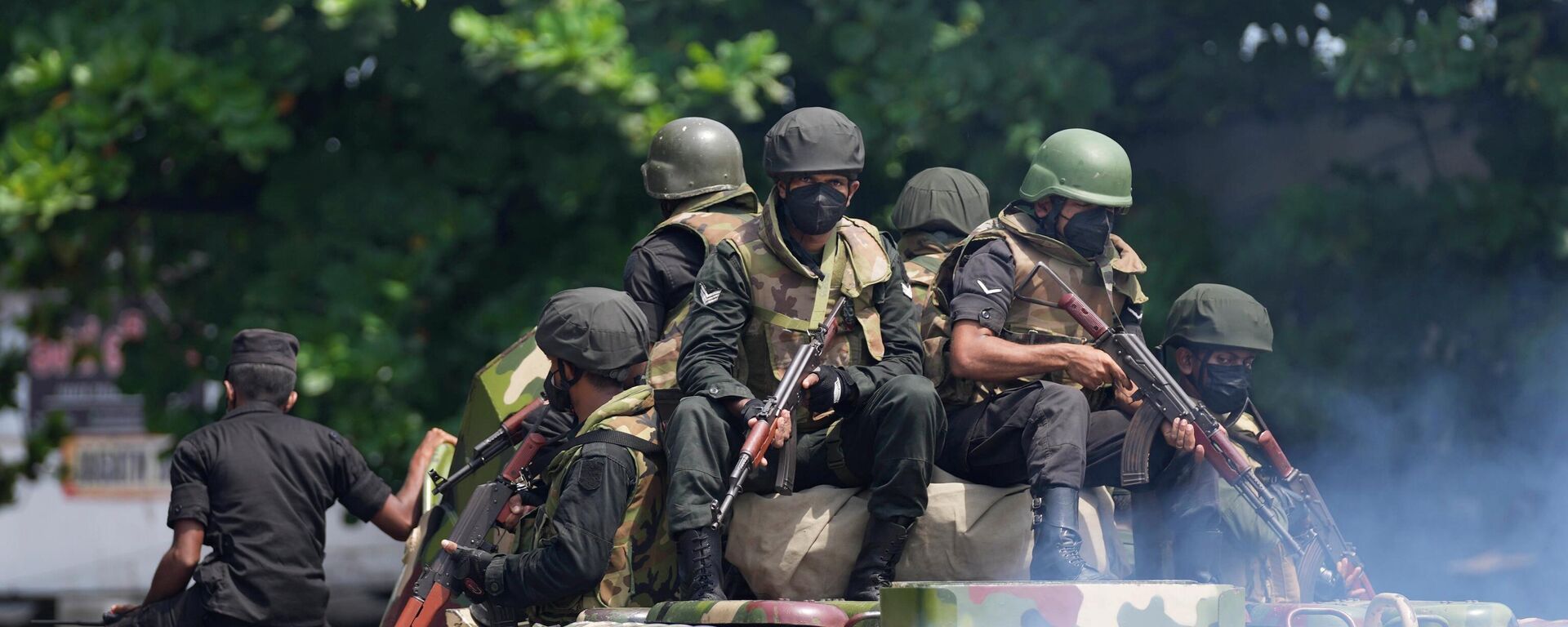 Militares de Sri Lanka - Sputnik Mundo, 1920, 10.07.2022