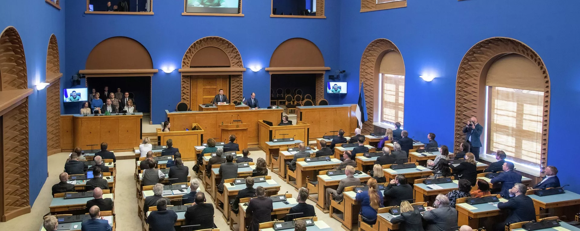 El Parlamento de Estonia El Parlamento de Estonia - Sputnik Mundo, 1920, 06.07.2022
