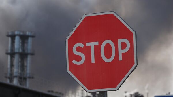 Señal de tráfico  - Sputnik Mundo