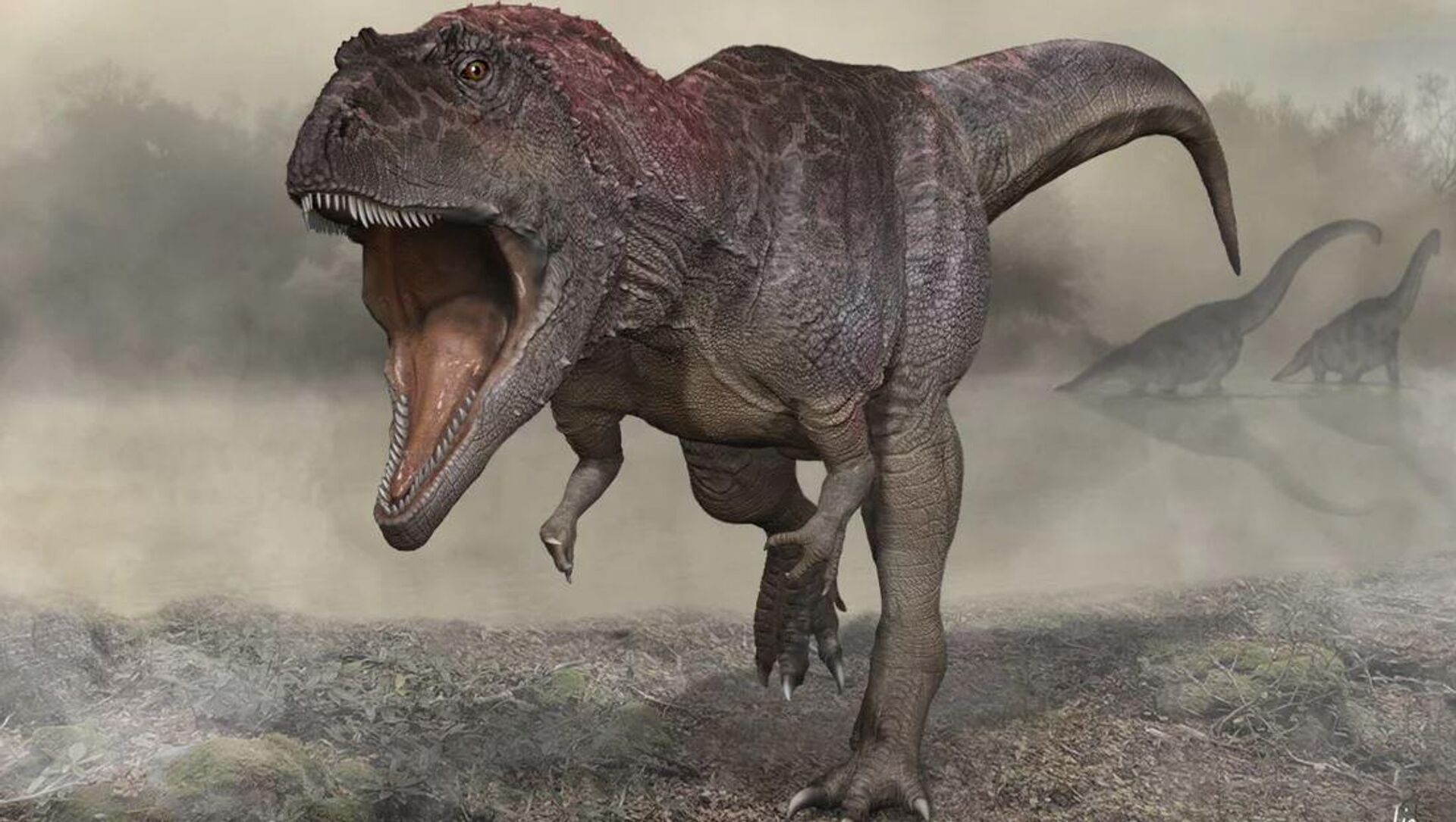 Ilustración del dinosaurio Meraxes gigas - Sputnik Mundo, 1920, 08.07.2022