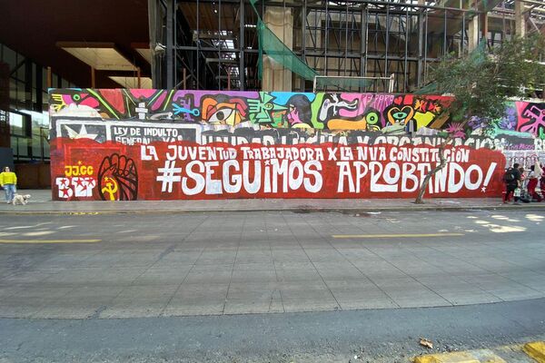 Murales de la Brigada Ramona Parra - Sputnik Mundo