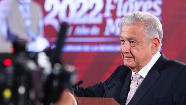 Andrés Manuel López Obrador, presidente de México - Sputnik Mundo