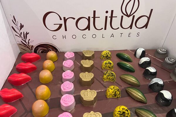 Cacao y chocolates en la Expoferia Cacao y Ron Miranda 2022 - Sputnik Mundo