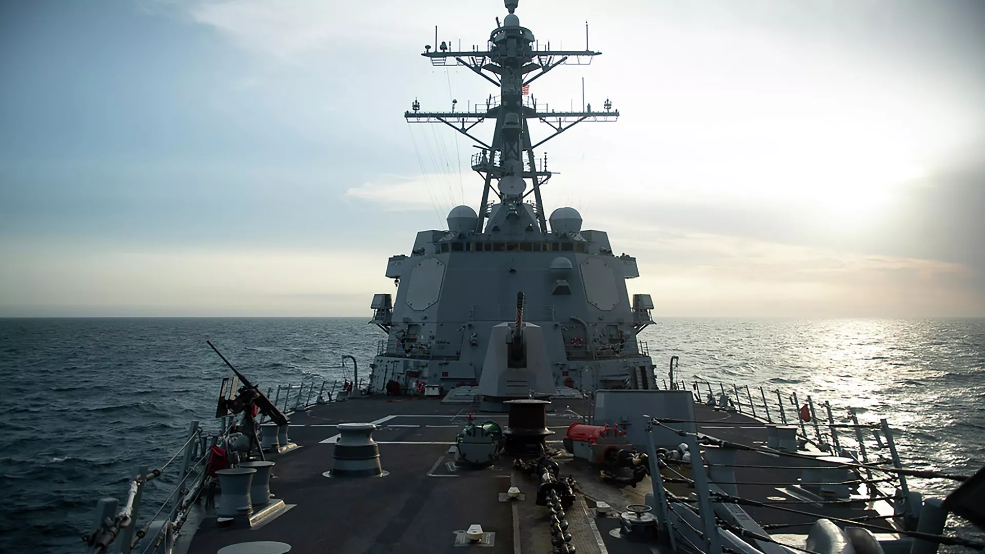 El destructor de misiles estadounidense USS Arleigh Burke