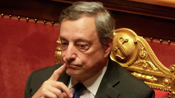 Mario Draghi, primer ministro de Italia - Sputnik Mundo