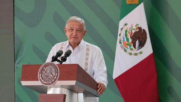 Andrés Manuel López Obrador, presidente de México  - Sputnik Mundo