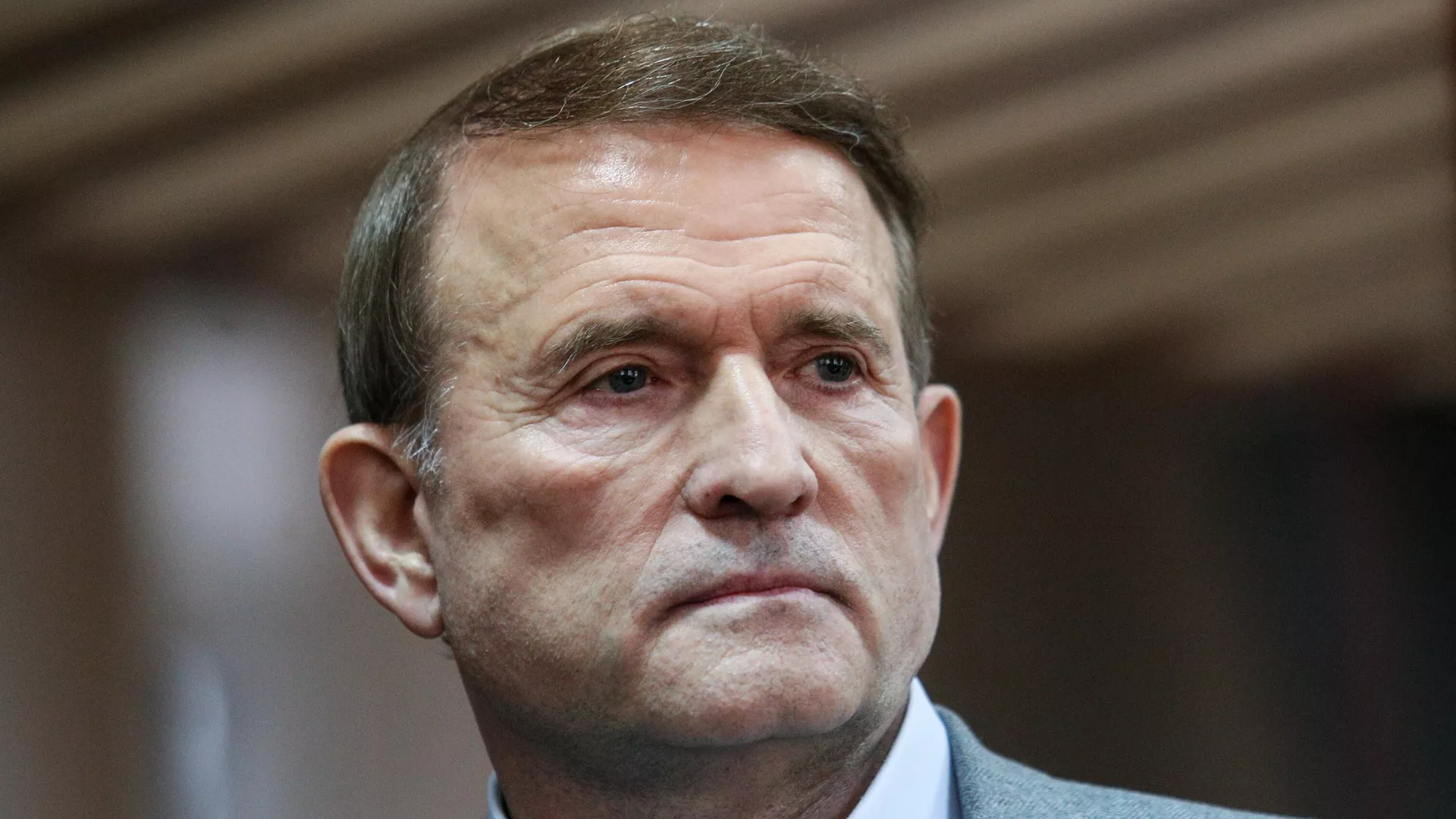 Víktor Medvedchuk, el político opositor