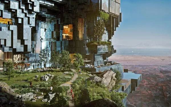 The Line revolucionará la forma de organizar la civilización. Es una ciudad en la que la calidad de vida alcanza un nivel sin precedentes. Es una nueva forma de ver el urbanismo y cómo será la ciudad del futuro. The Line revolucionará la forma de organizar la civilización. Es una ciudad en la que la calidad de vida alcanza un nivel sin precedentes. Es una nueva forma de ver el urbanismo y cómo será la ciudad del futuro. - Sputnik Mundo