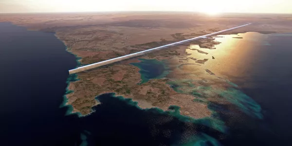 Será una ciudad sin carreteras, coches ni emisiones. Una ciudad que solo utiliza energías renovables y en la que el 95% del terreno se respetará la naturaleza. A diferencia de las ciudades convencionales, aquí el foco no está en el transporte y las infraestructuras, sino en la salud y el bienestar de los residentes. Será una ciudad sin carreteras, coches ni emisiones. Una ciudad que solo utiliza energías renovables y en la que el 95% del terreno se respetará la naturaleza. A diferencia de las ciudades convencionales, aquí el foco no está en el transporte y las infraestructuras, sino en la salud y el bienestar de los residentes. - Sputnik Mundo