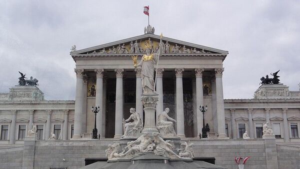 Edificio del Parlamento, en Viena  - Sputnik Mundo