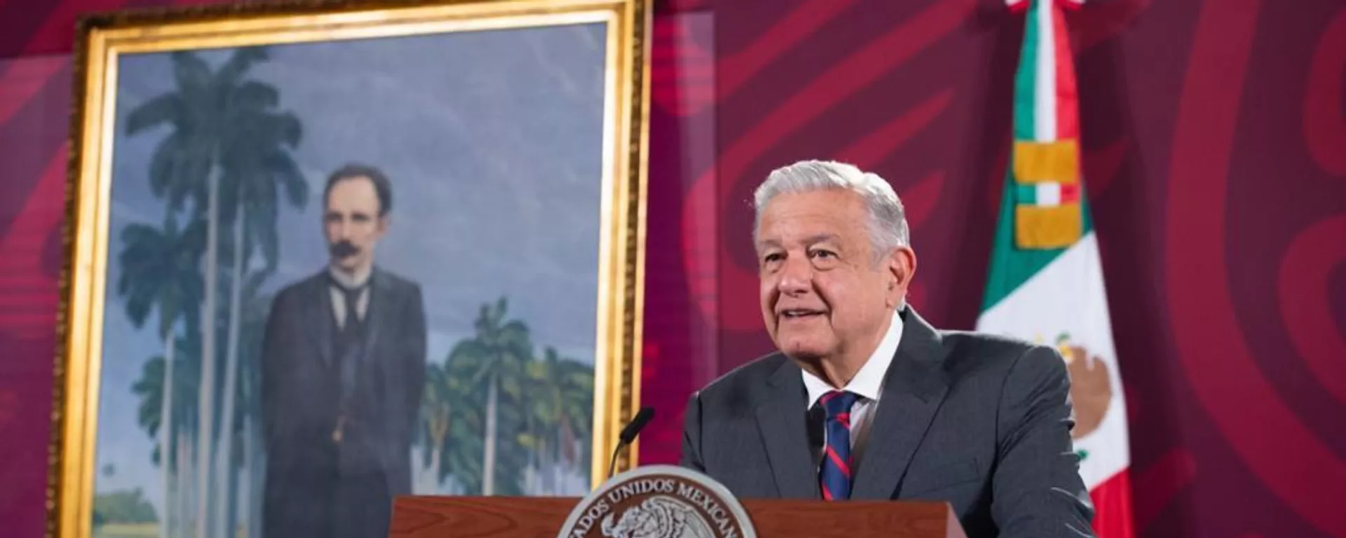 Andrés Manuel López Obrador, presidente de México Andrés Manuel López Obrador, presidente de México - Sputnik Mundo, 1920, 27.07.2022