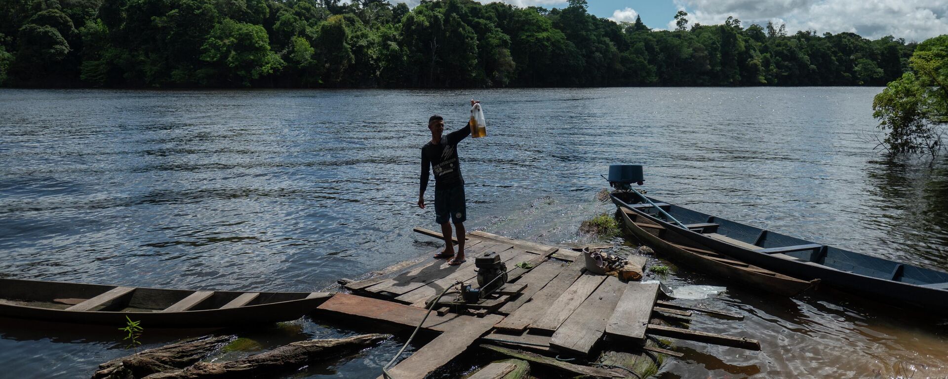 Un río en la Amazonía - Sputnik Mundo, 1920, 27.07.2022