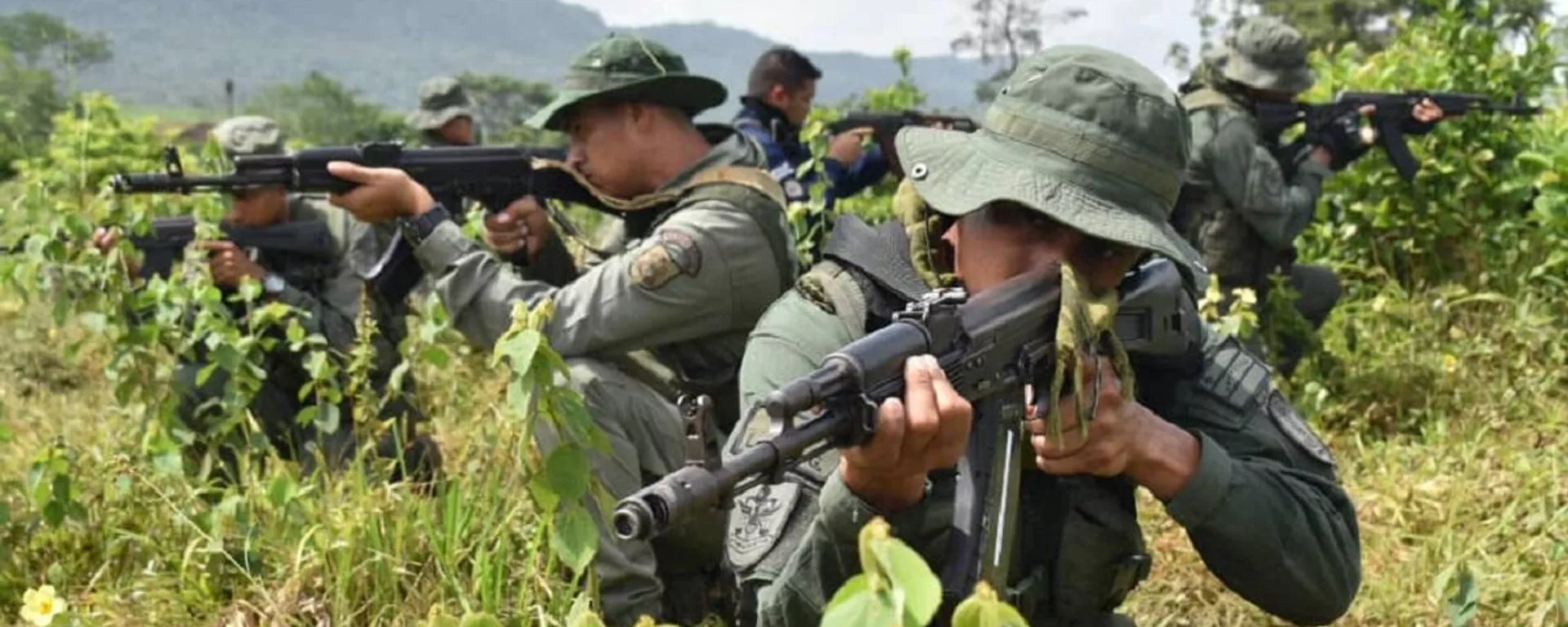 Militares venezolanos en operación antidroga Militares venezolanos en operación antidroga - Sputnik Mundo, 1920, 12.08.2022