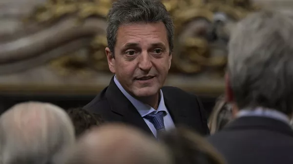 El nuevo ministro de Economía en Argentina, Sergio Massa - Sputnik Mundo