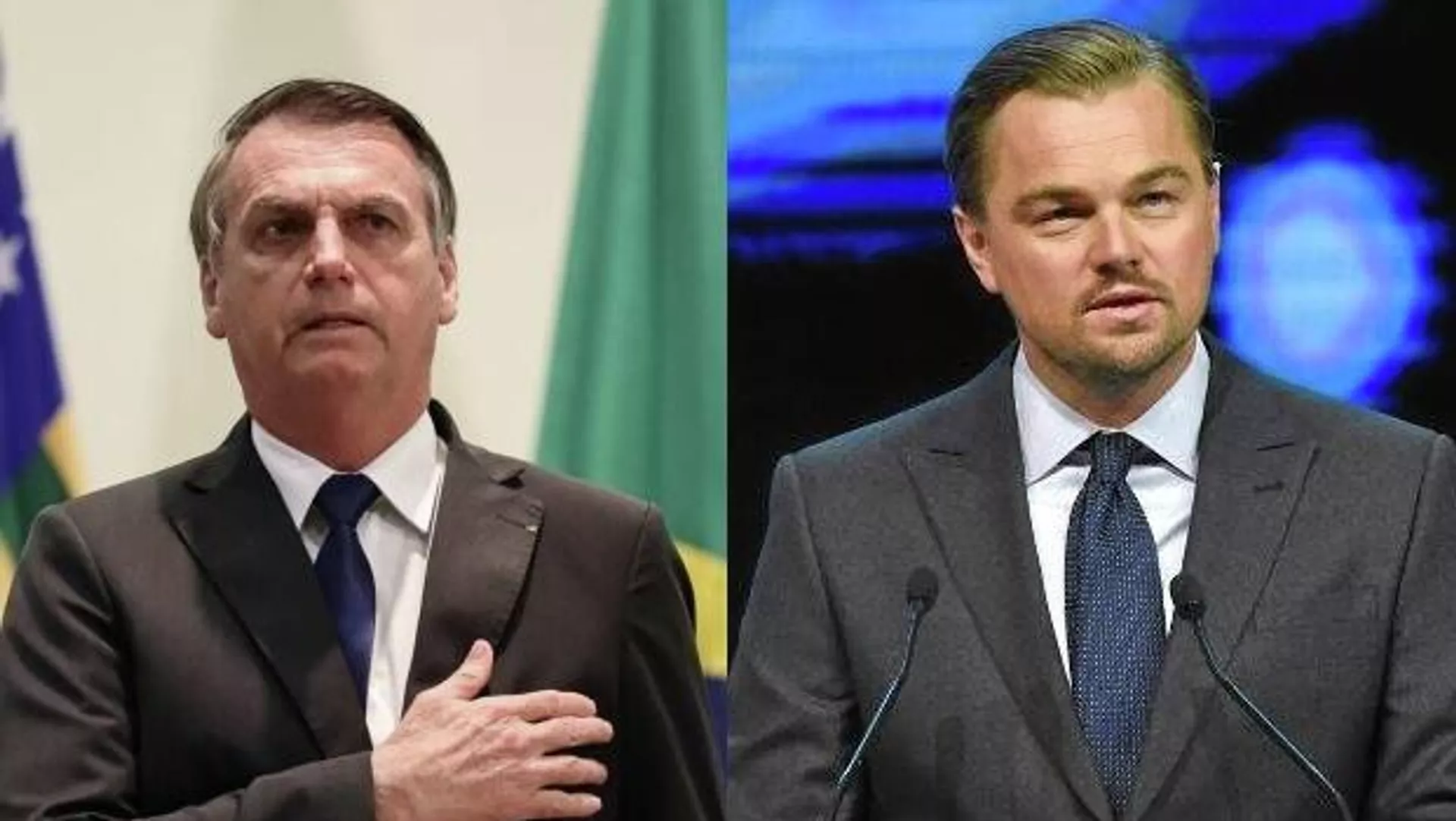 El presidente de Brasil, Jair Bolsonaro, y el actor estadounidense, Leonardo DiCaprio El presidente de Brasil, Jair Bolsonaro, y el actor estadounidense, Leonardo DiCaprio - Sputnik Mundo, 1920, 28.07.2022