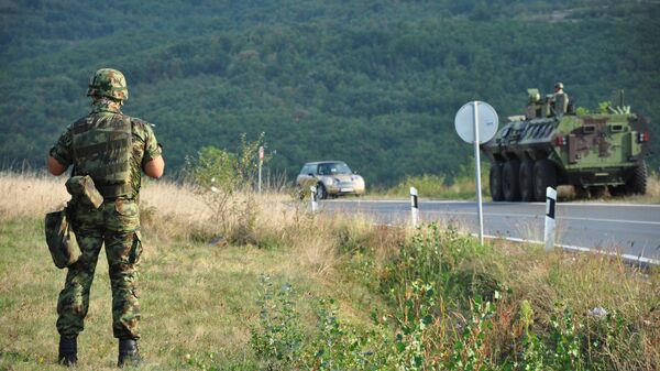 La frontera entre Kosovo y Serbia - Sputnik Mundo