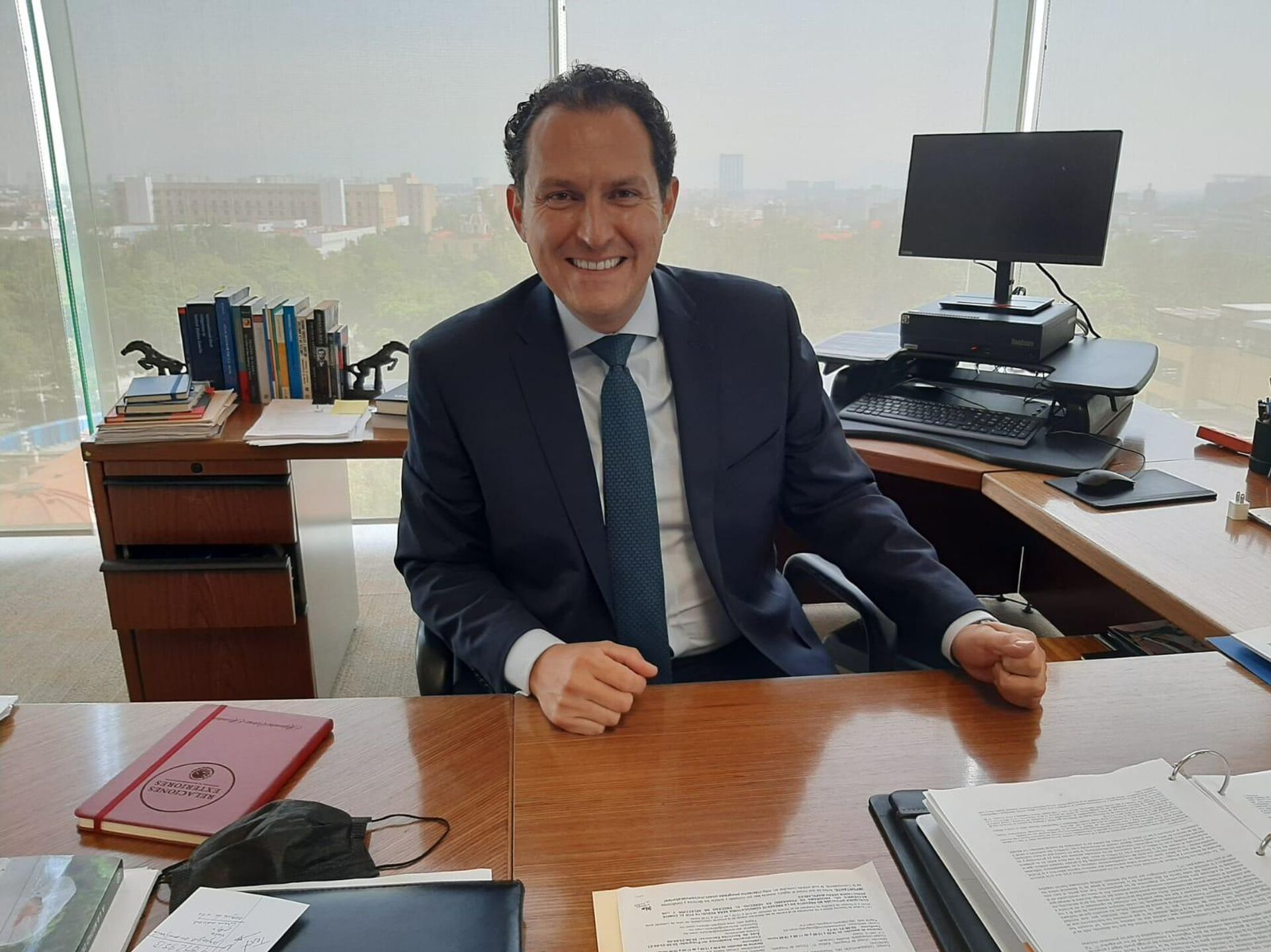 Alejandro Celorio, consejero jurídico de la Cancillería de México, en la Secretaría de Relaciones Exteriores (SRE), en la Ciudad de México - Sputnik Mundo, 1920, 01.08.2022