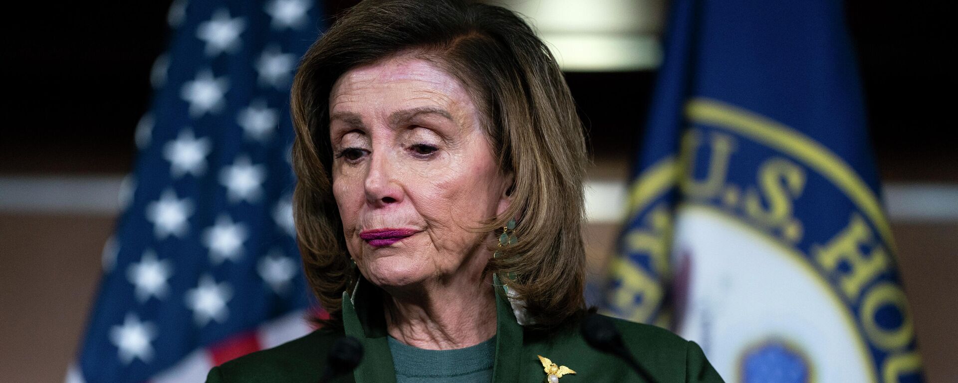 Nancy Pelosi, la presidenta de la Cámara de Representantes de EEUU - Sputnik Mundo, 1920, 13.02.2024