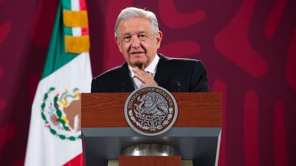 Andrés Manuel López Obrador, presidente de México - Sputnik Mundo