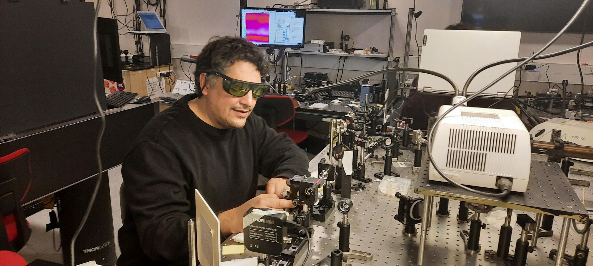 Trabajo en laboratorio de física - Sputnik Mundo, 1920, 09.08.2022