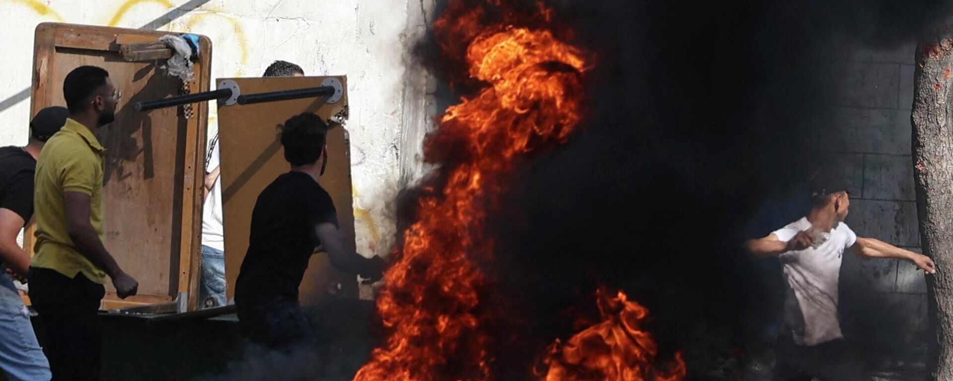 Nuevos enfrentamientos entre israelíes y palestinos en la Cisjordania - Sputnik Mundo, 1920, 09.08.2022