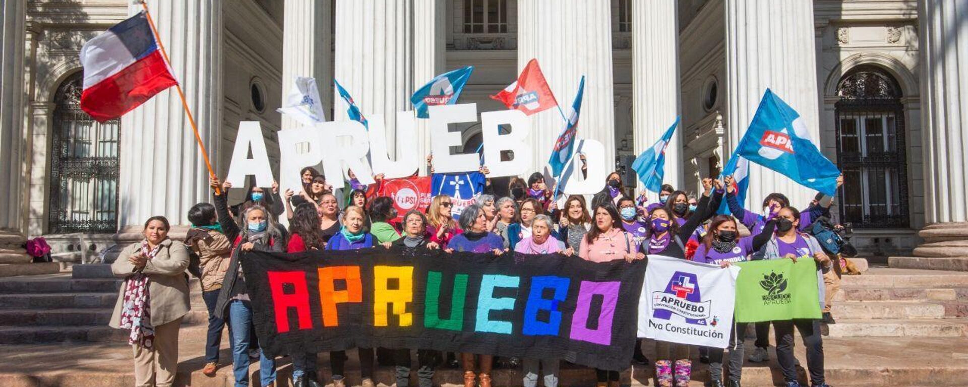 Campaña por el Apruebo en Chile - Sputnik Mundo, 1920, 02.09.2022