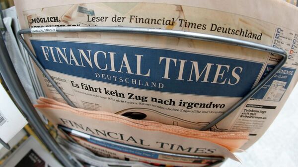 La versión alemana del diario británico Financial Times (archivo) - Sputnik Mundo