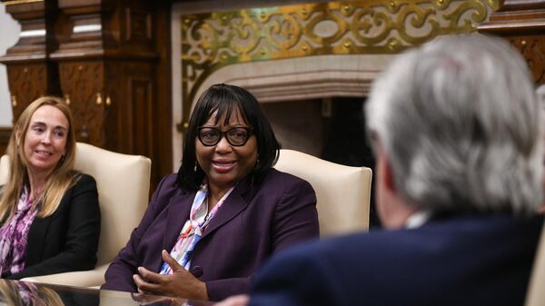 La directora de la Organización Panamericana de la Salud (OPS), Carissa Etienne, - Sputnik Mundo