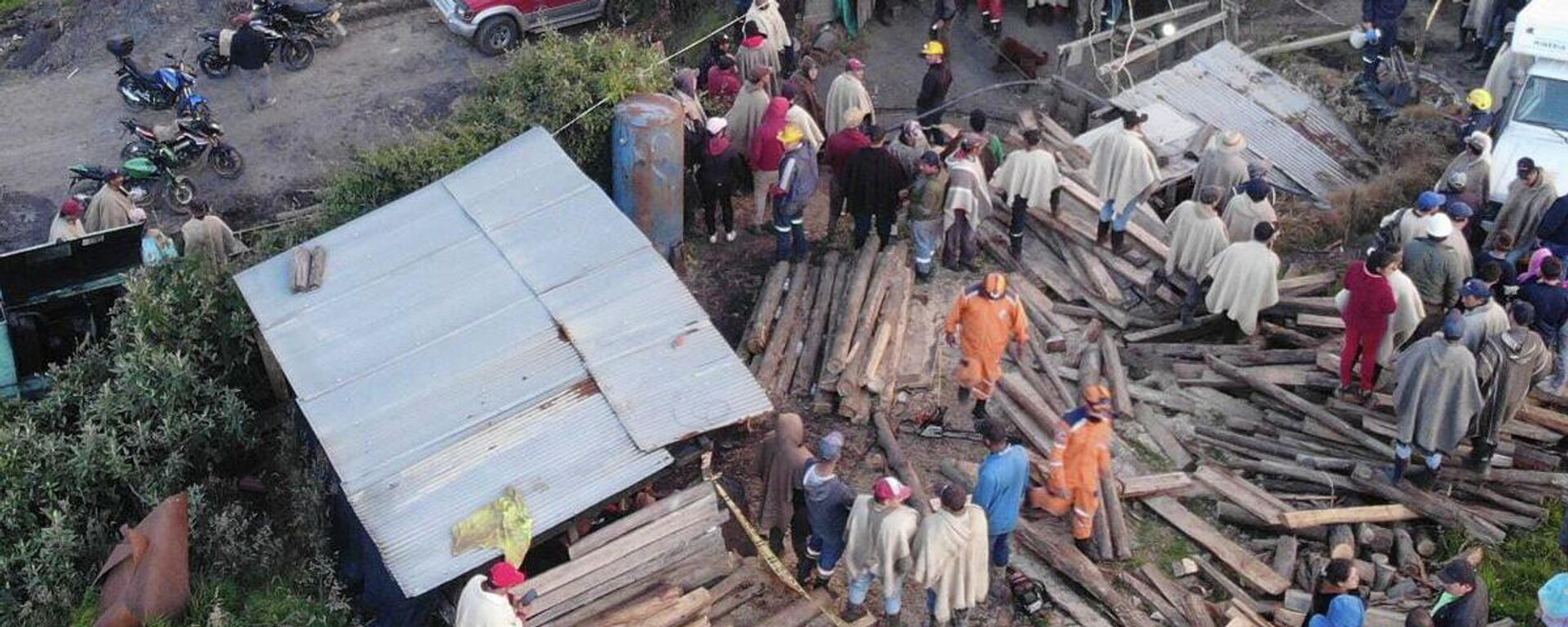 La mina El Bosque, en el municipio colombiano de Lenguazaque  - Sputnik Mundo, 1920, 18.08.2022
