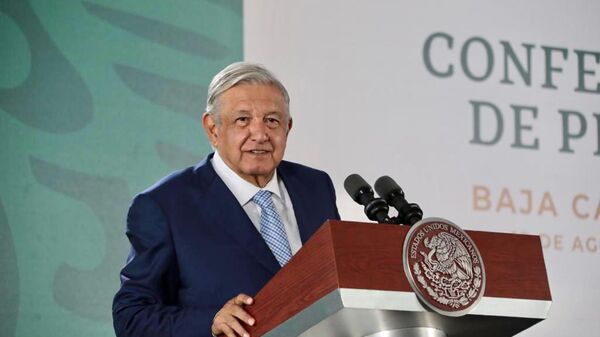 El presidente de México, Andrés Manuel López Obrador - Sputnik Mundo