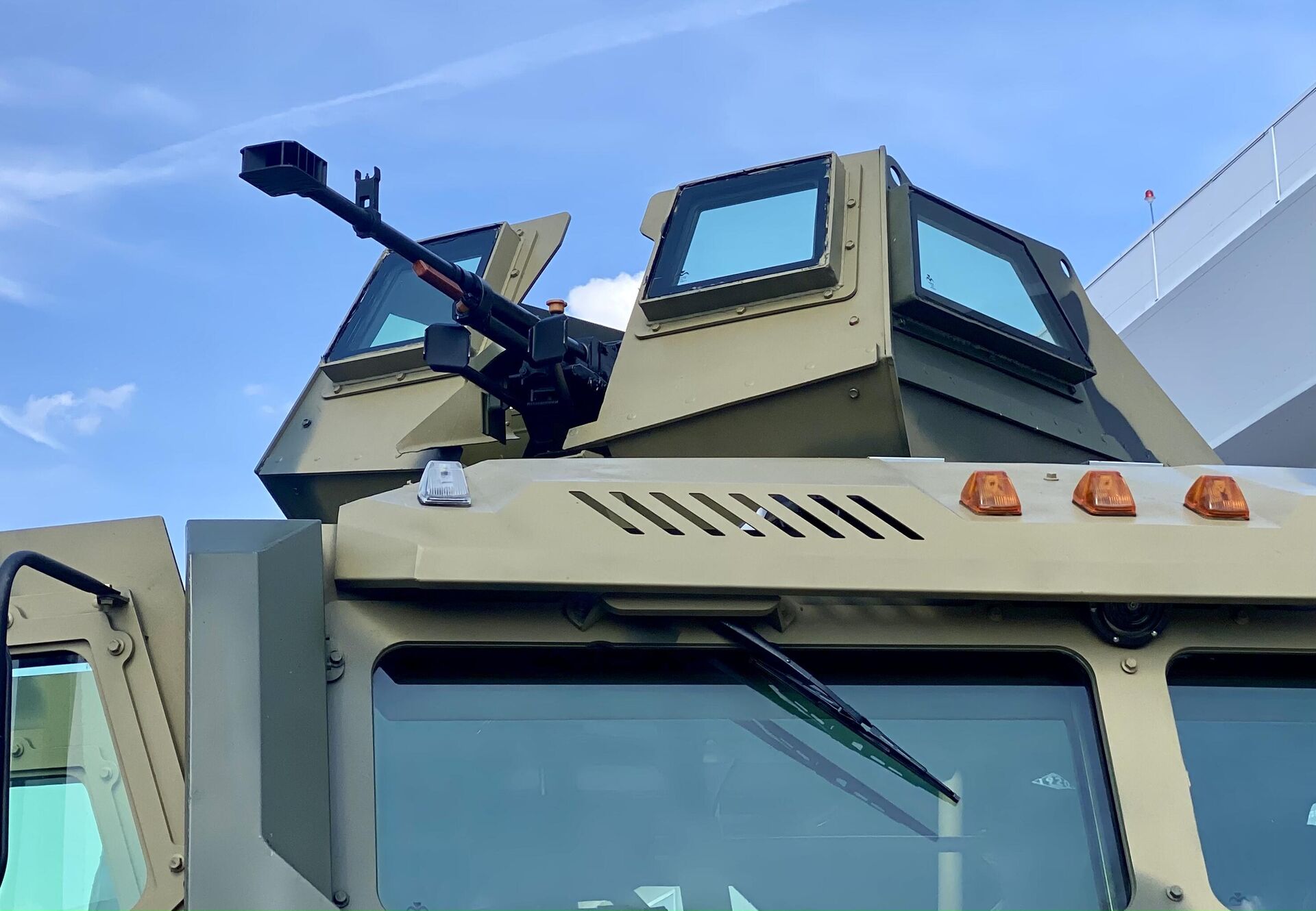 La torre del blindado 590951, presentado en el Foro Militar Army 2022 en Rusia, en agosto del 2022 - Sputnik Mundo, 1920, 20.08.2022